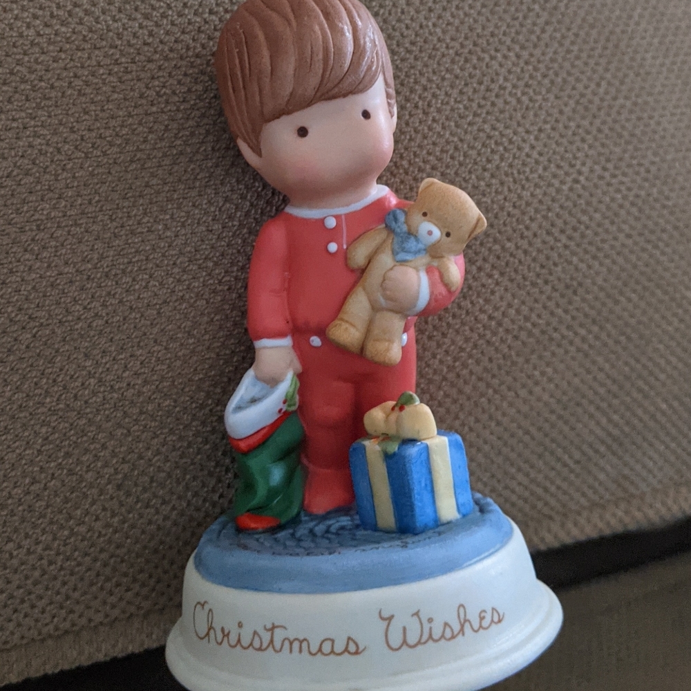 Avon 1987 Christmas Wishes 4"